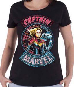 Camiseta de Capitana Marvel comics - Las mejores camisetas de Capitana Marvel - Camisetas de Marvel