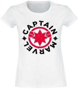 Camiseta de Captain Marvel - Las mejores camisetas de Capitana Marvel - Camisetas de Marvel
