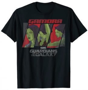 Camiseta de Gamora Guardianes - Las mejores camisetas de Gamora de Guardianes de la Galaxia - Camisetas de Marvel