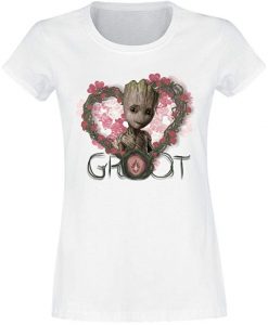 Camiseta de Groot Corazón - Las mejores camisetas de Groot de Guardianes de la Galaxia - Camisetas de Baby Groot