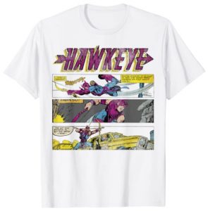 Camiseta de Hawkeye cómic - Las mejores camisetas de Hawkeye - Ojo de Halcón - Camisetas de Marvel