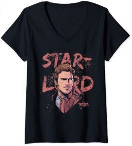 Camiseta de Peter Quill - Las mejores camisetas de Star-Lord de Guardianes de la Galaxia - Camisetas de Marvel