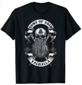 Camiseta de Son of Odin Valhalla - Las mejores camisetas de Thor - Camisetas de Marvel
