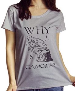 Camiseta de Why is Gamora - Las mejores camisetas de Drax de Guardianes de la Galaxia - Camisetas de Marvel