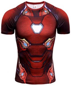 Camiseta de armadura roja de Iron man - Las mejores camisetas de Iron man - Camisetas de Marvel