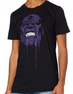 Camiseta de cara de Thanos - Las mejores camisetas de Thanos - Camisetas de Marvel