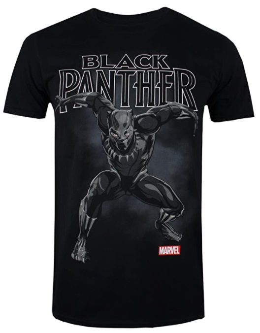 Camiseta Marvel Estampada Camiseta Marvel Black Panther Wakanda Forever Para Niña - Diseño Duo Banner Ropa Infantil Niña
