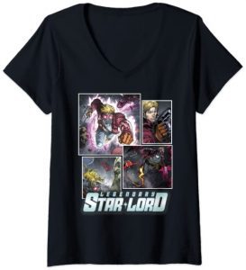 Camiseta de momentos de Star Lord - Las mejores camisetas de Star-Lord de Guardianes de la Galaxia - Camisetas de Marvel