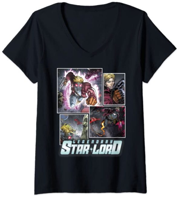 Star Lock Ropa 🥇 Camisetas de Star-Lord 🥇 - Universo de superhéroes
