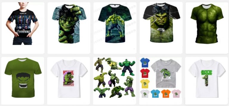 Camisetas De Hulk De Aliexpress