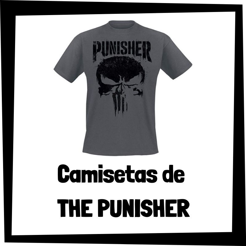 Camiseta Calavera Punisher Frank Castle agente Splatter Color al Azar Regalo para hombre Tee 