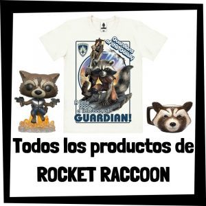 Productos de Rocket Raccoon de Guardianes de la Galaxia - Todo el merchandising de Rocket Raccoon - Comprar Rocket Raccoon de Guardianes