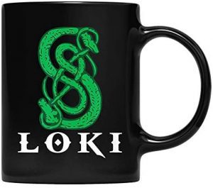 Taza de Loki logo serpiente - Las mejores tazas de Loki - Tazas de Marvel
