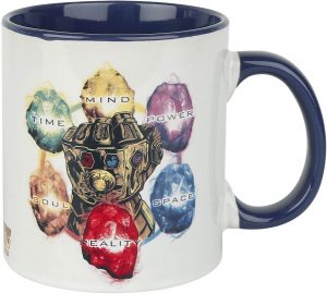 Taza de las Gemas del Infinito de Thanos - Las mejores tazas de Thanos - Tazas de Marvel