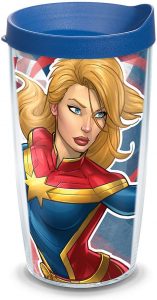 Vaso de Capitana Marvel - Las mejores tazas de Capitana Marvel - Tazas de Marvel