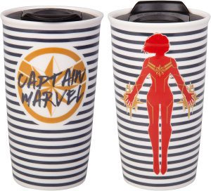 Vaso de cerámica de Capitana Marvel - Las mejores tazas de Capitana Marvel - Tazas de Marvel