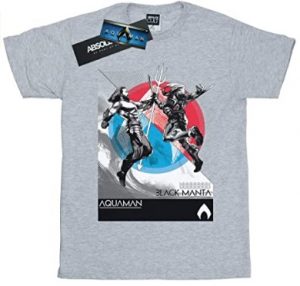 Camiseta de Aquaman vs Black Manta - Las mejores camisetas de Aquaman - Camiseta de Aquaman de DC