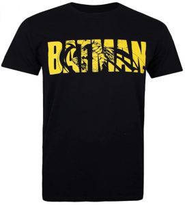 Camiseta de Batman de letras - Las mejores camisetas de Batman - Camiseta de Batman de DC