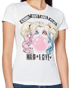 Camiseta de Harley Quinn Mad Love 2 - Las mejores camisetas de Harley Quinn - Camiseta de Harley Quinn de DC