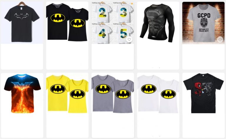 Camisetas De Batman De Aliexpress