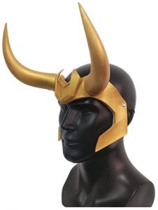 Disfraz de Loki - Casco de cuernos de Loki