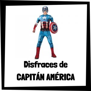 Los mejores disfraces de Capitán América de los Vengadores de Marvel - Disfraces baratos de Capitán América - Comprar disfraz de Capitán América de Marvel