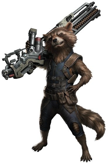 Productos de Rocket Raccoon - Los mejores productos de merchandising de los Guardianes de la Galaxia