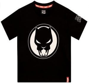 Camiseta De Máscara De Black Panther