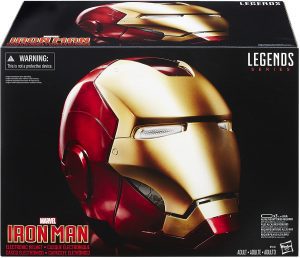Casco Electrónico De Iron Man De Marvel Legends Series. Las Mejores Máscaras De Iron Man