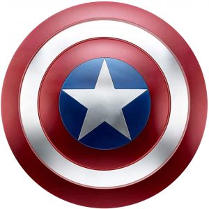 Escudo Del Capitán América De Sk Miss. Los Mejores Escudos Del Capitán América