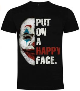 Camiseta De Put On A Happy Face. Las Mejores Camisetas De El Joker De Dc