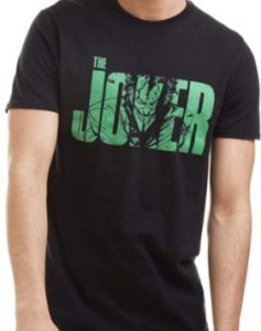 Camiseta Del Joker Letras. Las Mejores Camisetas De El Joker De Dc