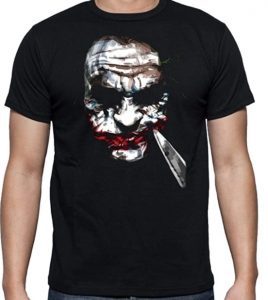 Camiseta Del Joker Sombras. Las Mejores Camisetas De El Joker De Dc