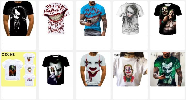Camisetas del Joker baratas