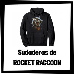 Las mejores sudaderas de Rocket Raccoon de los Guardianes de la Galaxia de Marvel - Sudaderas baratas de Rocket Raccoon - Comprar sudadera de Marvel