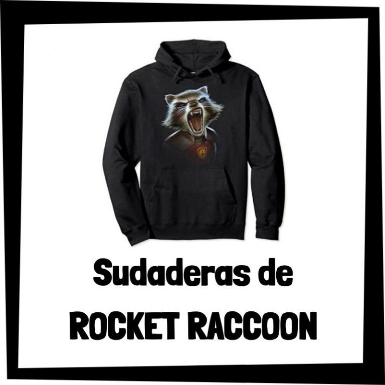Lee mÃ¡s sobre el artÃ­culo Sudaderas de Rocket Raccoon