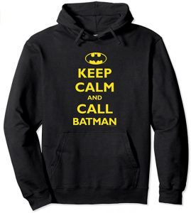 Sudadera De Batman De Keep Calm And Call Batman. Las Mejores Sudaderas De Batman