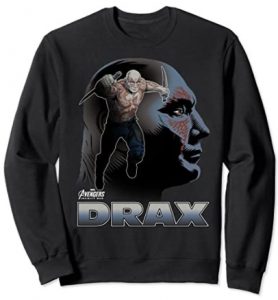 Sudadera De Drax Iw De Los Guardianes De La Galaxia. Las Mejores Sudaderas De Drax De Marvel