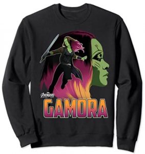 Sudadera De Gamora. Las Mejores Sudaderas De Guardianes De La Galaxia De Marvel