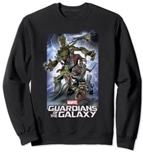 Sudadera De Guardians Of The Galaxy De Marvel. Las Mejores Sudaderas De Guardianes De La Galaxia De Marvel