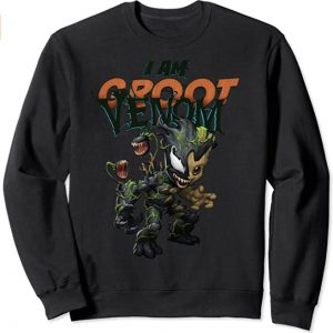 Sudadera De I Am Groot Venom. Las Mejores Sudaderas De Guardianes De La Galaxia De Marvel