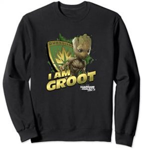 Sudadera De I Am Groot. Las Mejores Sudaderas De Guardianes De La Galaxia De Marvel