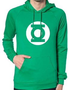 Sudadera De Logo De Green Lantern. Las Mejores Sudaderas De Linterna Verde De Dc