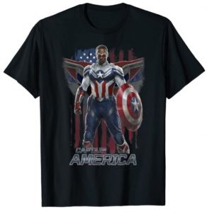 Camiseta De Capitán América De Falcon De Marvel. Las Mejores Camisetas De Falcon