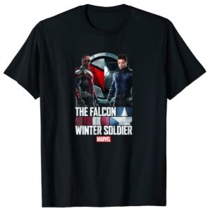Camiseta De Falcon Y El Soldado De Invierno De La Serie