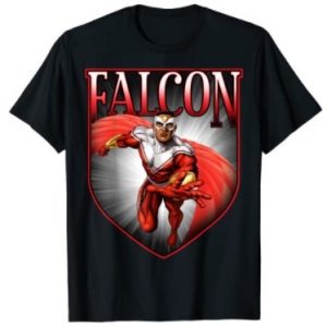 Camiseta De Cómic De Falcon De Marvel. Las Mejores Camisetas De Falcon