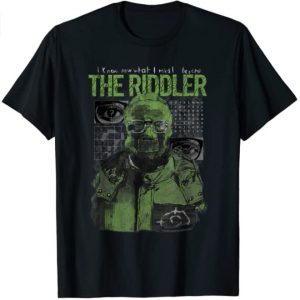 Camiseta De The Riddler De The Batman. Las Mejores Camisetas Del Acertijo De Dc