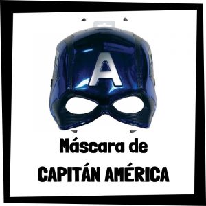 Las mejores máscaras del Capitán América de los Vengadores de Marvel - Máscara barata de Capitán América