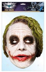 MÃ¡scara Heath Ledger De Joker Para Adultos De Rubies