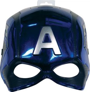 Máscara Del Capitán América Para Niños